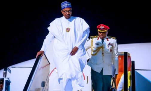 Buhari returns to Abuja after trip to Egypt