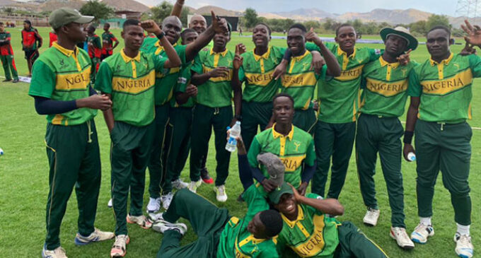 Nigeria’s cricket team arrives Lagos after historic World Cup debut
