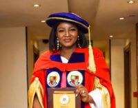 Omotola bags honorary doctorate degree from Igbinedion University