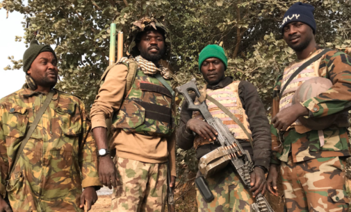 TRENDING PHOTOS: Soldiers fighting Boko Haram send Christmas greetings from battlefield