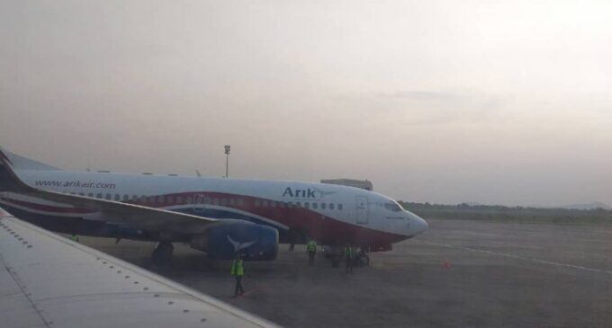 PH-bound Arik aircraft returns to Lagos after pilot notices technical fault