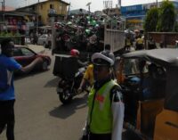 ‘Can they survive this harsh reality?’ — Outrage as Twitter user shares photo of impounded Opay bikes