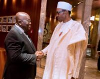 Buhari to Ghanaian president: We closed our borders due to influx of arms, hard drugs