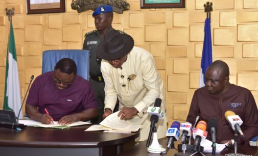 EXTRA: Ayade signs budget of ‘Olimpotic Meristemasis’ into law