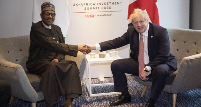 Buhari asks UK to go after Nigerian fugitives