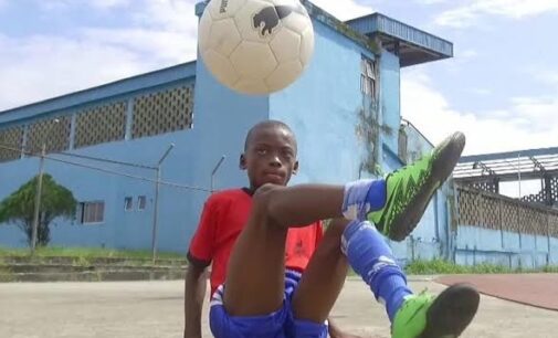 SPOTLIGHT: Meet Eche, 11-year-old Nigerian football freestyler who set Guinness World record