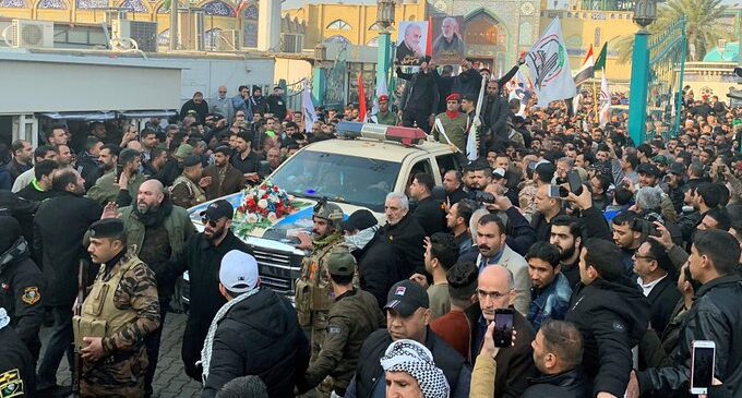 Iranian general to be buried on Tuesday
