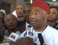 Uzodinma describes PDP protest as an attempt to overthrow Buhari