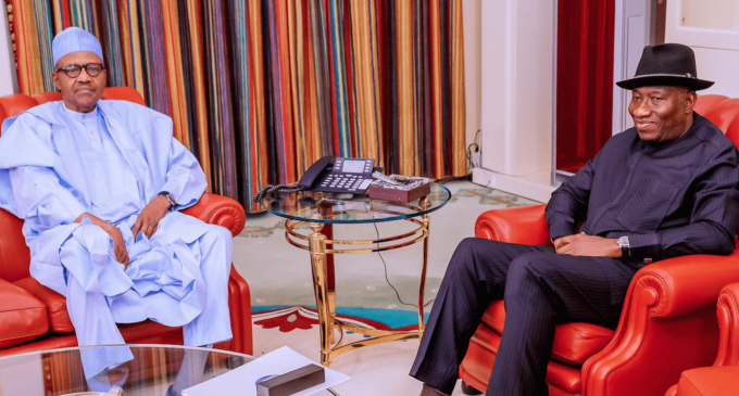 PHOTOS: Buhari hosts Jonathan at Aso Rock