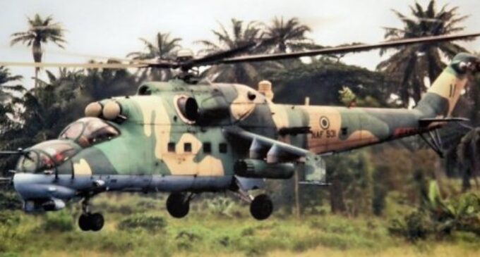 Air force kills 20 ISWAP members, destroys logistics hub in Borno