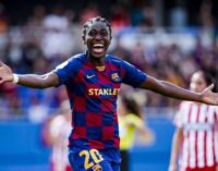 Oshoala: Barcelona is the best club I’ve ever played for… they helped me improve