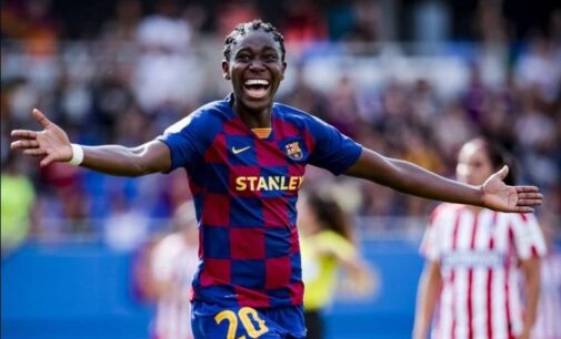 Oshoala: Barcelona is the best club I’ve ever played for… they helped me improve