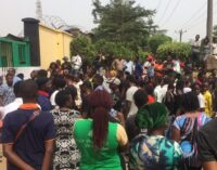 PHOTOS: UTME candidates queue up for NIN registration — despite suspension