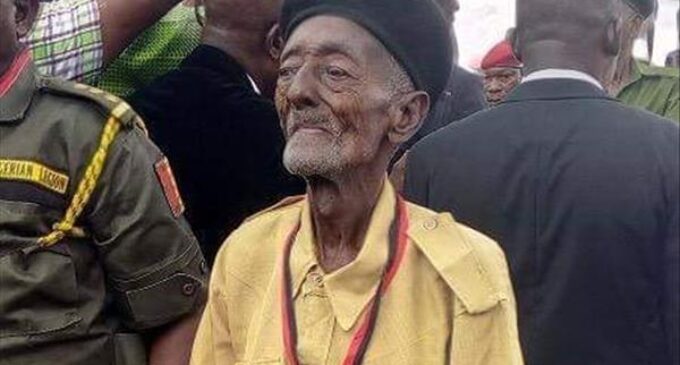 Nigeria’s oldest war veteran dies at 101