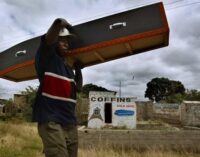 Coffin sellers asked to vacate Zambia’s hospital after ‘patients complained of depression’