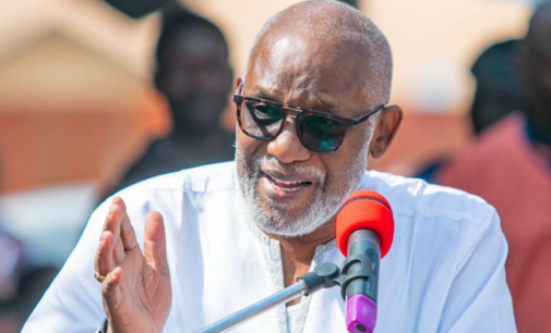 Akeredolu: There’s a serious security crisis in Ondo