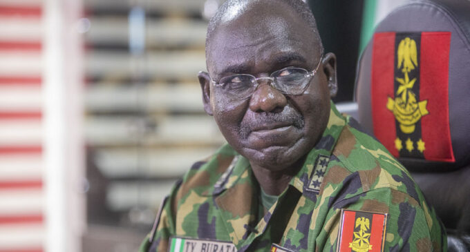 ‘I know you can end Boko Haram without foreign support’ — Buratai writes troops