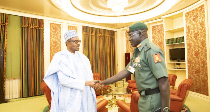 Buhari, Buratai: Best gifts to Nigerian army