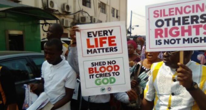 Lawyer: RCCG protest is a call on Buhari to resign