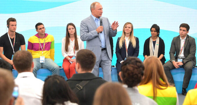 Putin: As long as I’m president, there’ll be no gay marriage in Russia
