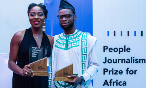 PHOTOS: Fisayo Soyombo, Kiki Mordi shine at People Journalism Prize for Africa award