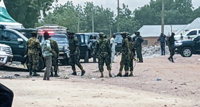 Soldiers on ground as el-Rufai visits Sanusi in Awe