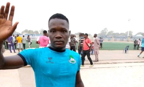 Chieneme Martins, Nasarawa United player, slumps, dies during match
