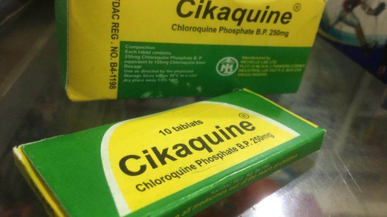 Chloroquine dosage in infants