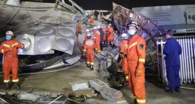’70 trapped’ as China’s coronavirus quarantine facility collapses