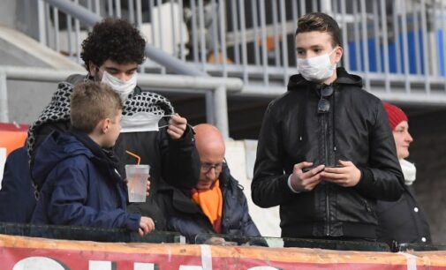 Coronavirus: Italy ‘likely’ to ban fans from Serie A games for a month