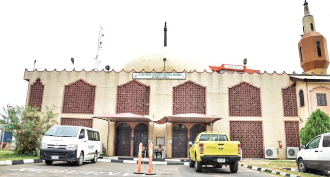 PHOTOS: Friday prayers suspended at mosques across Lagos, Abuja