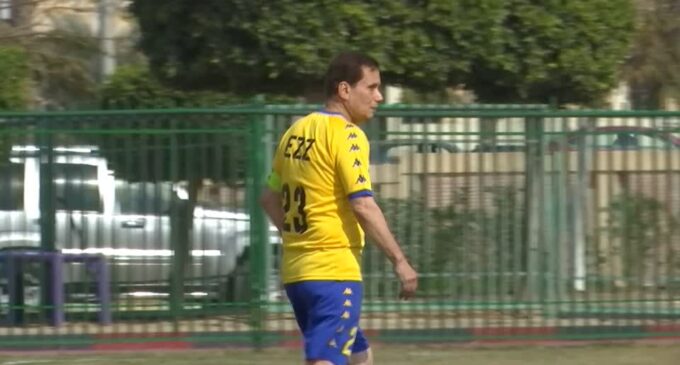 Ezzeldin Bahader, 75-year-old Egyptian footballer, scores on debut
