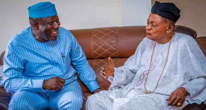 Fayemi visits alaafin — after ‘warning’ letter from monarch