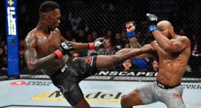 Nigeria’s Adesanya beats Cuba’s Romero to retain UFC 248 title