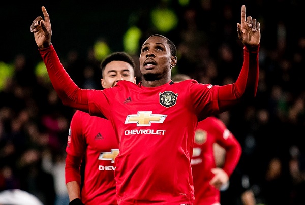 Ighalo double helps Man United knock Derby County out of FA Cup