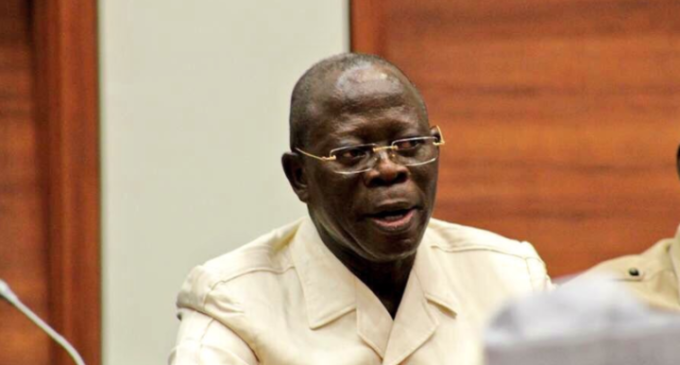 Oshiomhole: Buhari didn’t intervene when governors moved to oust me as APC chair
