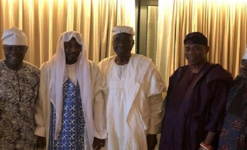 PHOTOS: Oba of Lagos visits Sanusi
