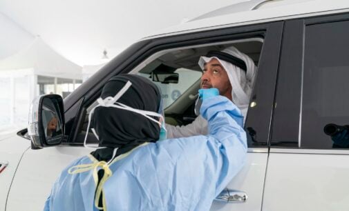 UAE launches ‘drive-through’ coronavirus testing centre