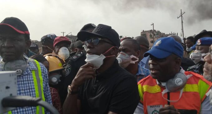 Sanwo-Olu sets up N2bn relief fund for victims of Lagos explosion