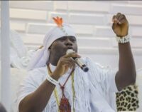 EXTRA: Bitter leaf, onions, neem tree can cure COVID-19, says ooni