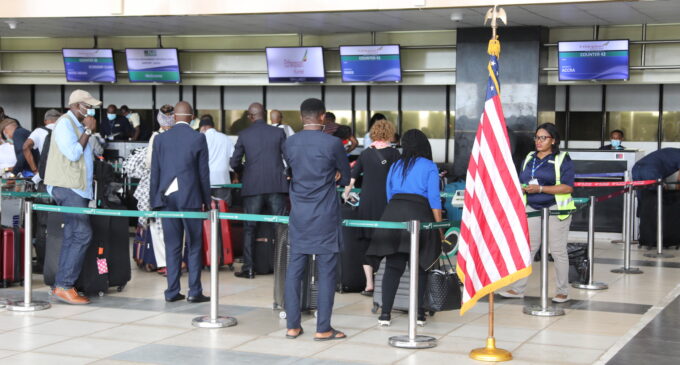 376 American citizens evacuated from Lagos