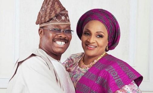 I caught your dad cheating on me but forgave him, Ajimobi’s wife tells daughter