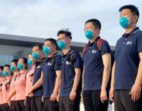 Doctors from China are under quarantine, says health minister