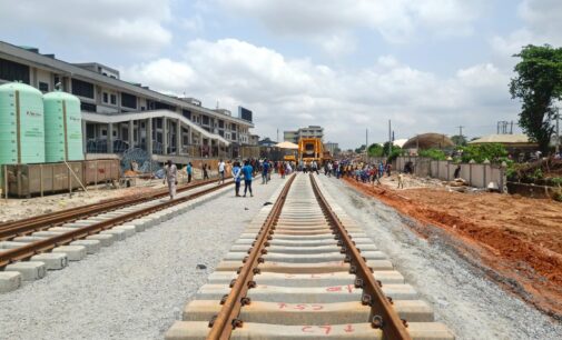 Track laying for Lagos-Ibadan rail finally completed