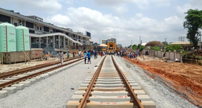 Track laying for Lagos-Ibadan rail finally completed