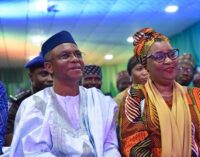I’m not part of el-Rufai’s government, says wife