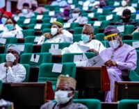 Senate, house reps to sit once a week as FG eases lockdown
