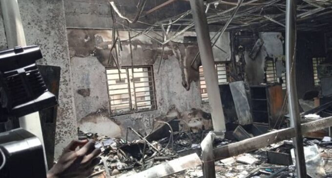 ‘Nothing sensitive was destroyed’ — INEC speaks on fire outbreak