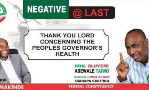 EXTRA: Rep celebrates Makinde’s COVID-19 recovery with N500 recharge card giveaway