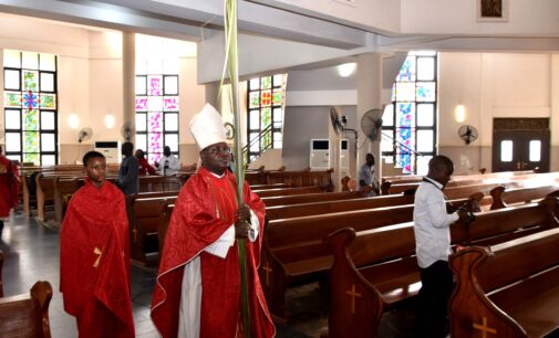 PHOTOS: Quiet celebration of Palm Sunday in Abuja